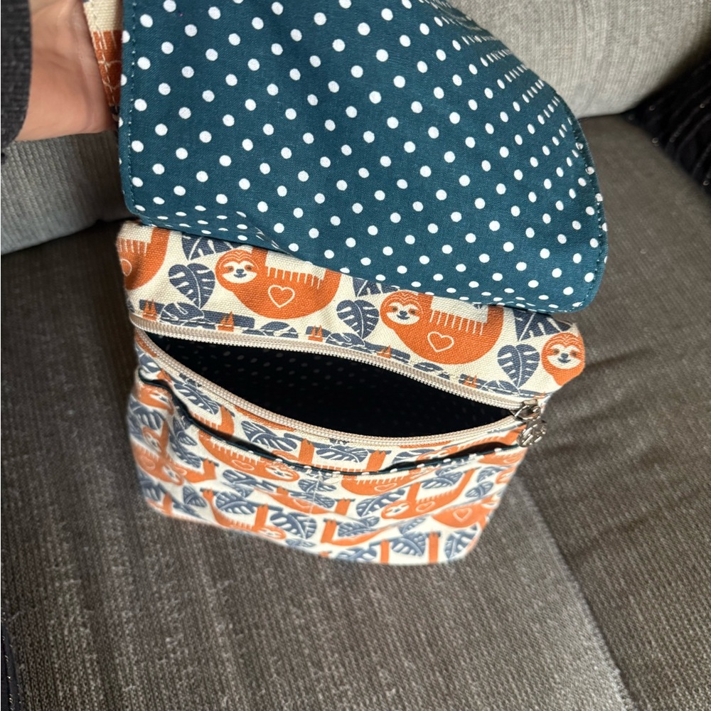 Bungalow 360 Orange and Gray Women's Bag - Picture 4 of 5